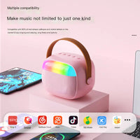 Wireless Bluetooth Karaoke Microphone Speaker Set