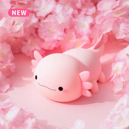 Cute Axolotl Touch Control Night Light