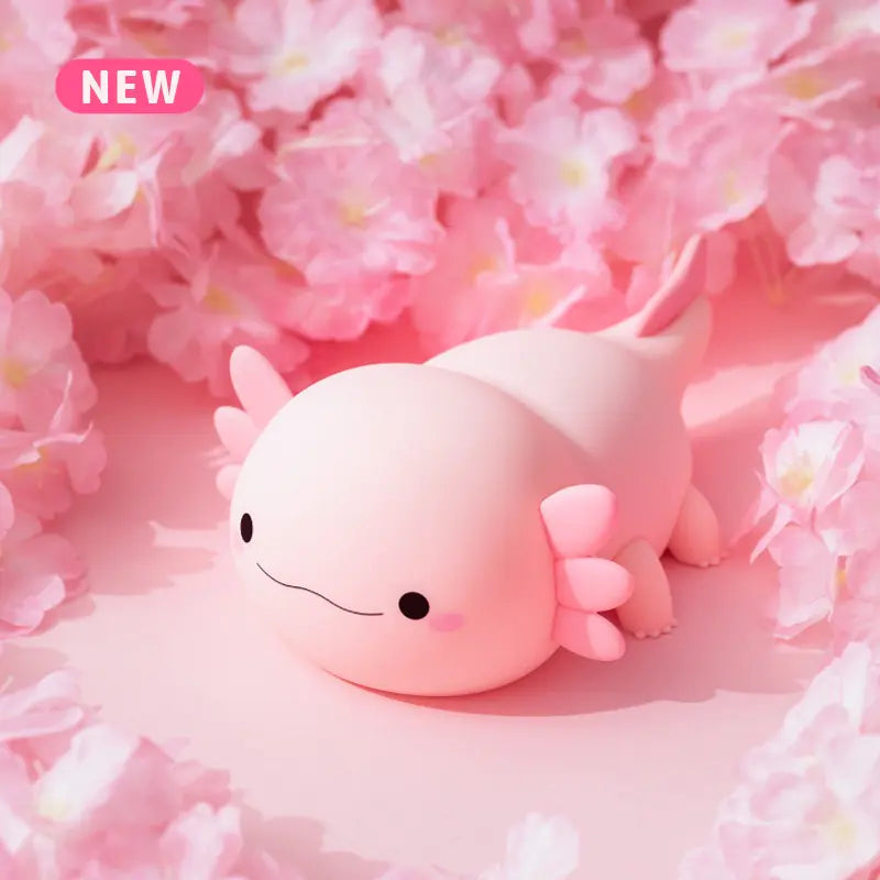Cute Axolotl Touch Control Night Light